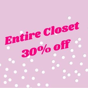 30% off everything
